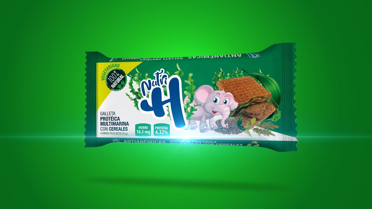 NUTRI H: Elaboración de la galleta vegetariana que combate la anemia | LIBRE DE OCTÓGONOS