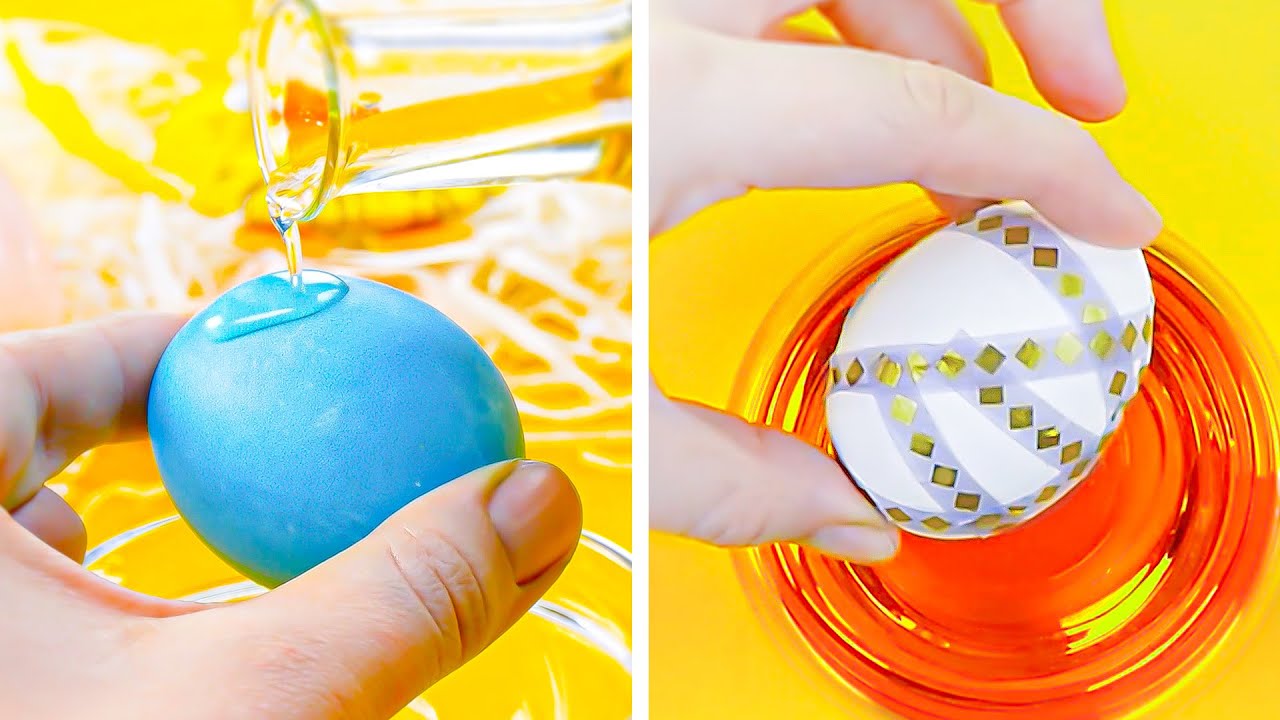 COLORARE LE UOVA non è mai stato così facile! 20 fantastiche IDEE PER PASQUA da non perdere