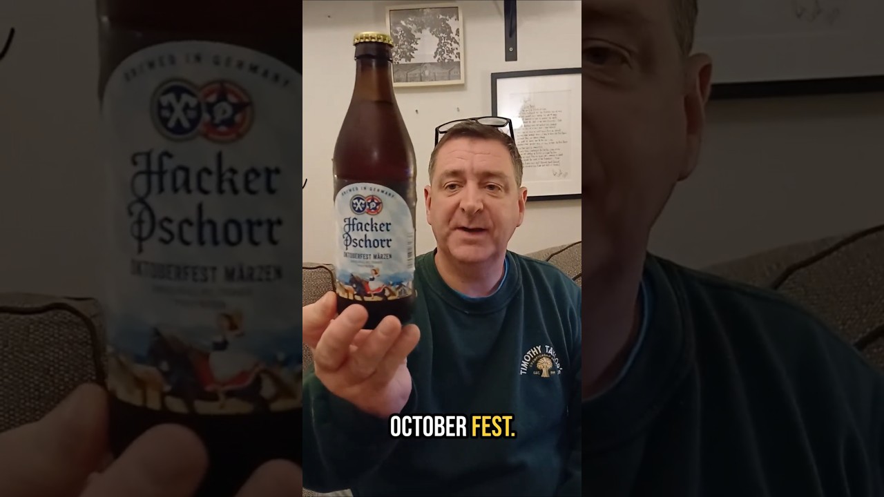 The Most Underrated Oktoberfest Beer? Hacker Pschorr M&auml;rzen Review