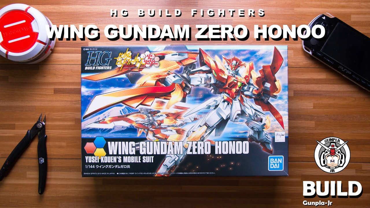 1/144 HGBF Wing Gundam Zero Honoo | ASMR BUILD