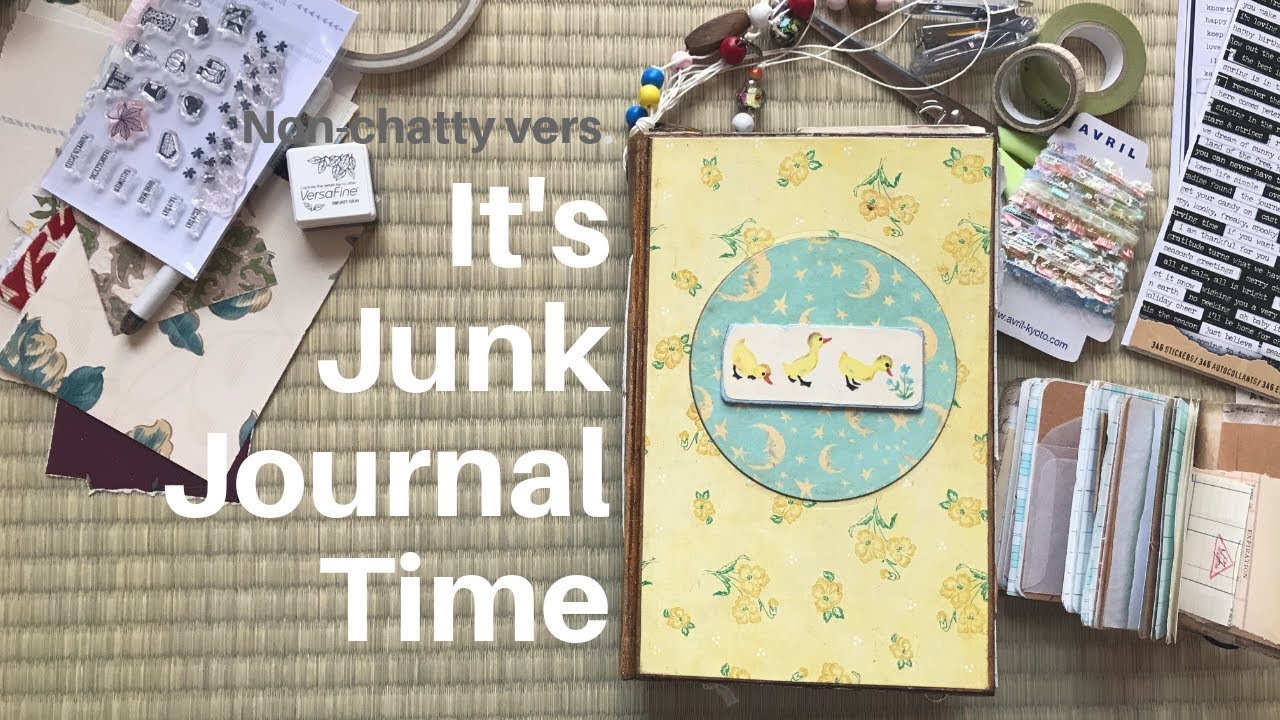 Junk Journal With Me (non-chatty version) Little Bindy | It's Junk Journal Time