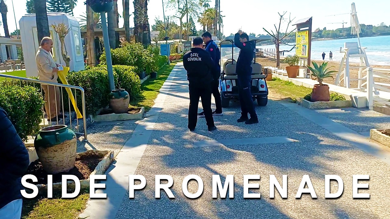 #Antalya SIDE Promenade HEUTE. T&uuml;rkei 26 M&auml;rz 2026  🥰🇹🇷 #t&uuml;rkei #side #sideheute #SideT&uuml;rkei