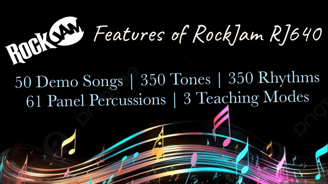 RockJam RJ640 61Key Electronic Keyboard | Let’s explore the Features of RockJam RJ640 |RockJam RJ640
