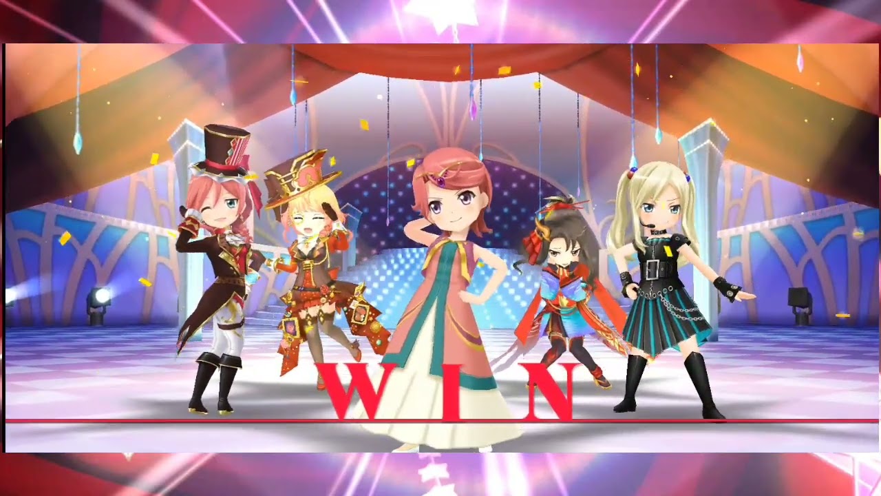 20th Trophy Road Flowering Happiness Gameplay 4 | Revue Starlight Re LIVE x Space A la mode Collab