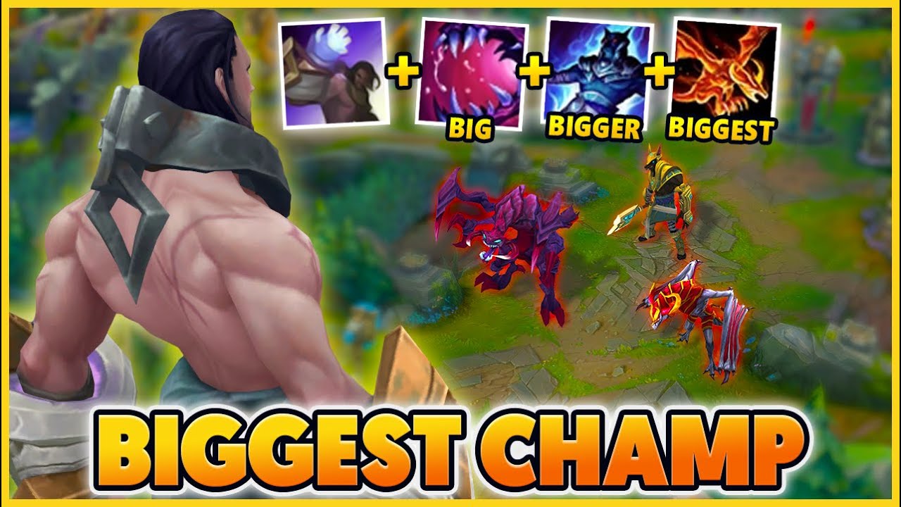 *NEW RECORD* SEASON 11 MAKES HIM NOT FIT ON THE SCREEN!!!! - BunnyFuFuu | League of Legends