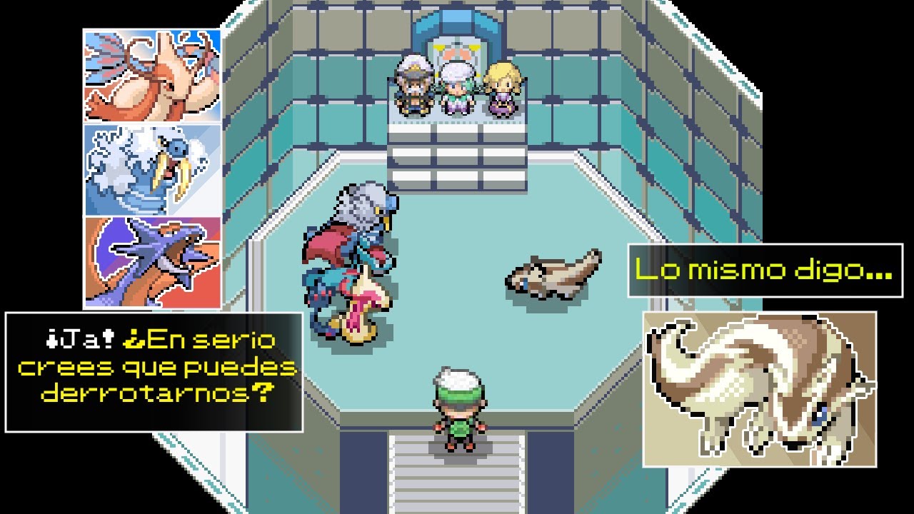 Linoone ROMPE la Liga de Pokemon Esmeralda.