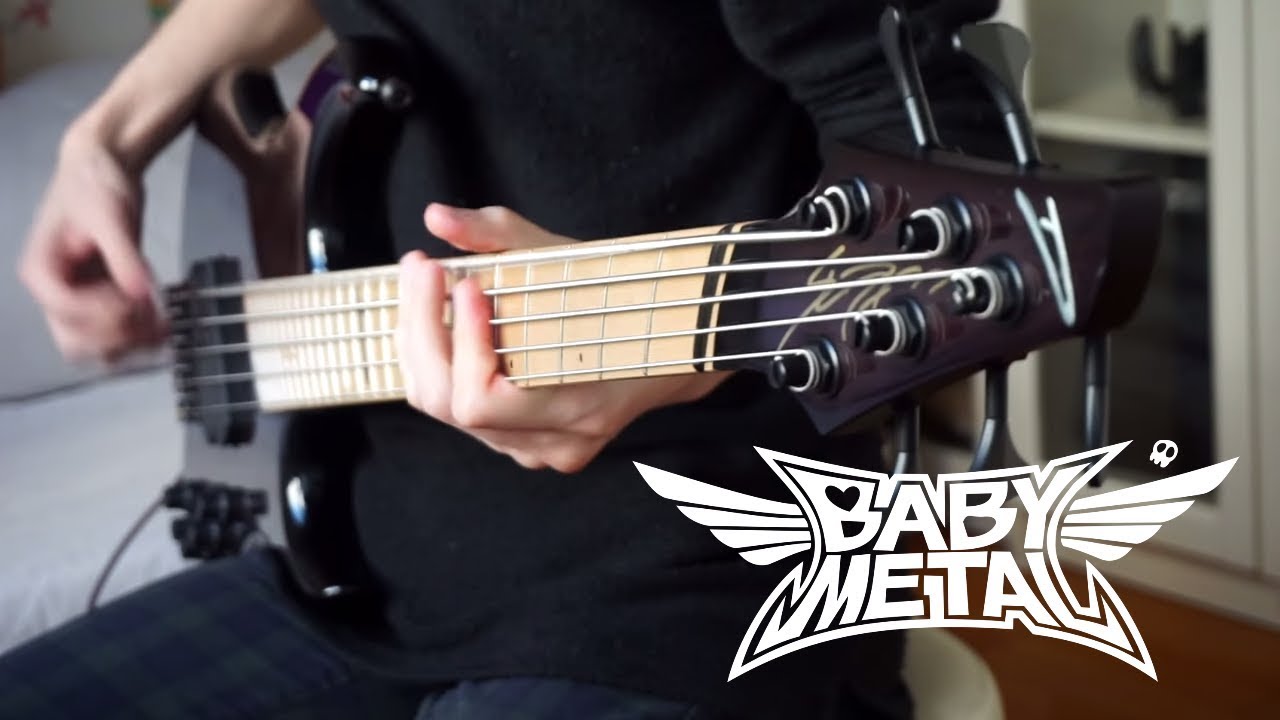 BABYMETAL - GJ! | Bass Cover | Darkglass B7K Ultra Plugin test