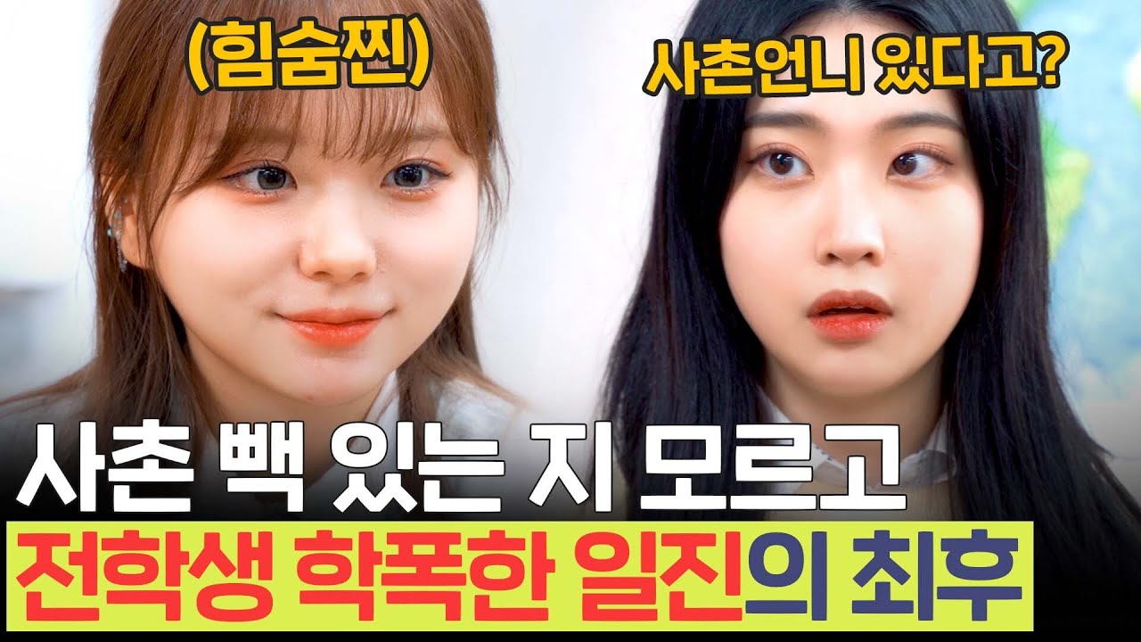 SUB 사이다) 만만한 전학생 학폭하려다 사촌언니한테 개털린 일진 참교육 | [루대숲] - EP.60번째 사연