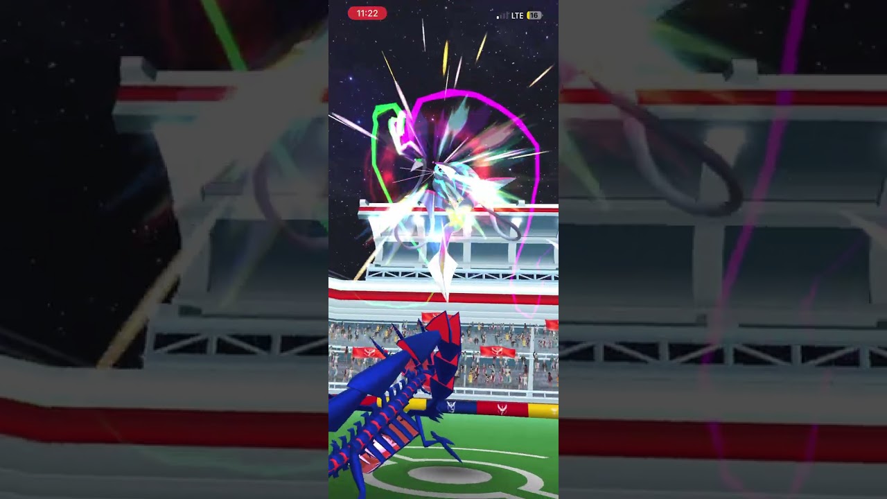 Mega Malamar raid during go tour kalos!!