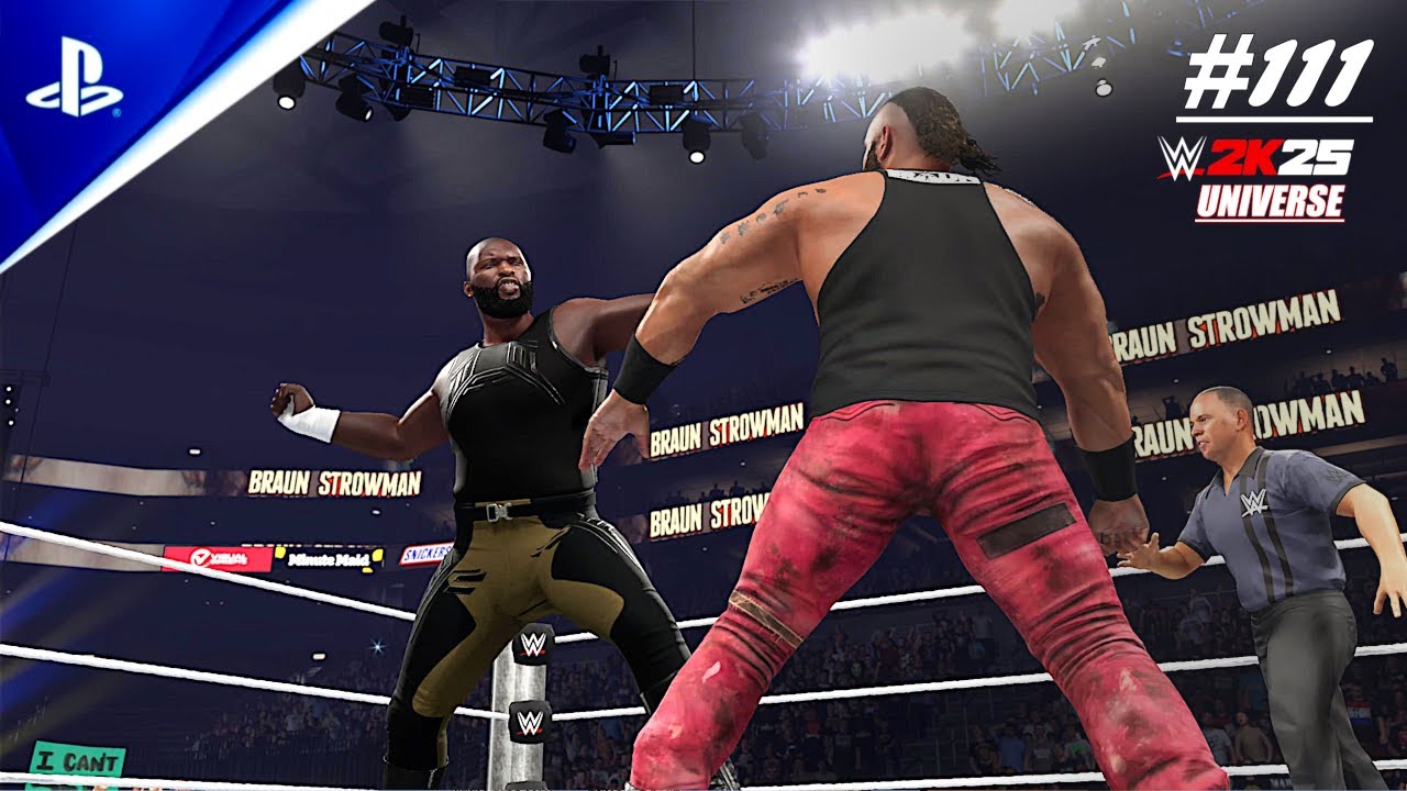 🔱 Gargantua Braun Strowman Crashes the Match | Omos Faces the Monster |