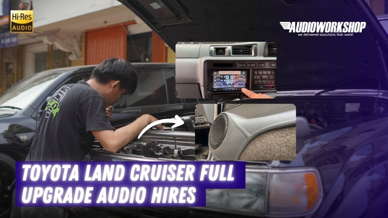 LANDCRUISER UPGRADE AUDIO BARU. HASILNYA BIKIN BETAH DI MOBIL!
