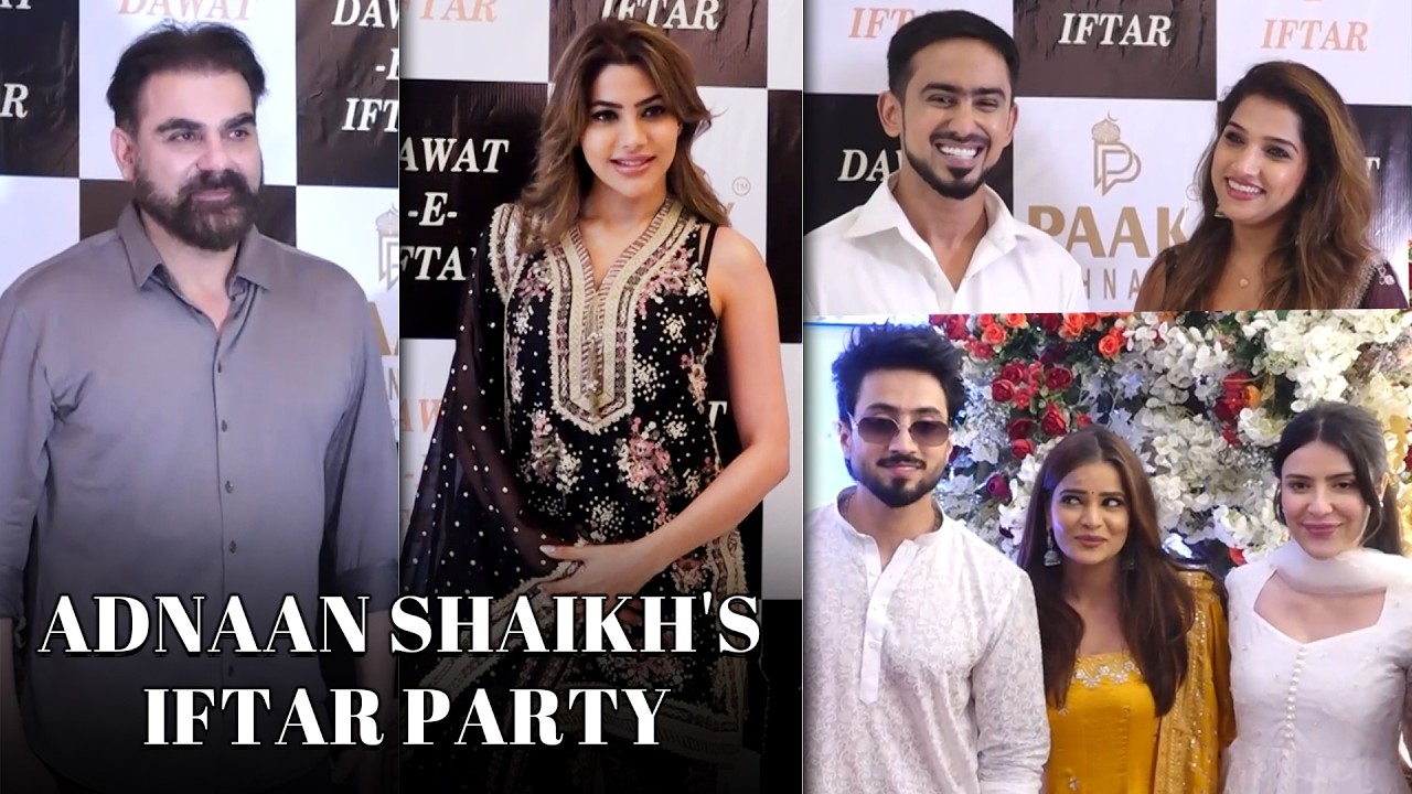 Adnaan Shaikh's Grand Dawat-E-Iftar Party: Arbaaz Khan, Nikki Tamboli, Mr Faisu & Others Attend