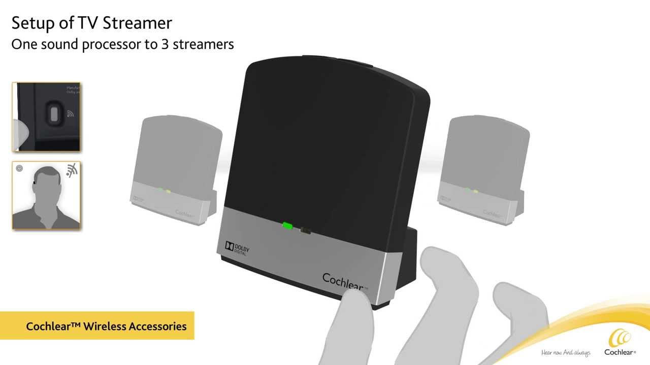 Set up guide Cochlear™ Wireless TV Streamer