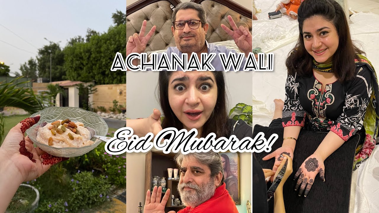 AAKHRI ROZA, SUDDEN CHAND RAAT AUR EID MUBARAK! 🌙 | GlossipsVlogs