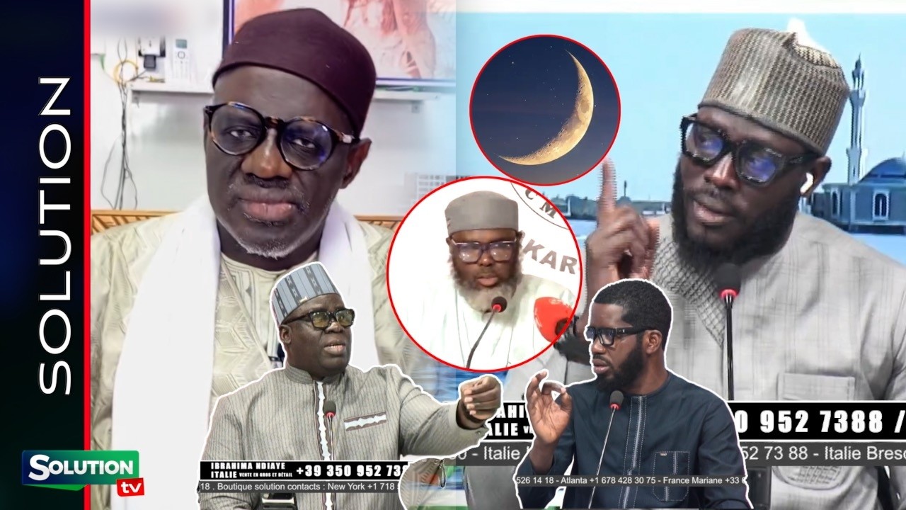 APPARITION DE LA LUNE IMAM LAMINE SALL MET EN DEMEURES LES IBADOU...SA NDIOGOU TRANCHE...