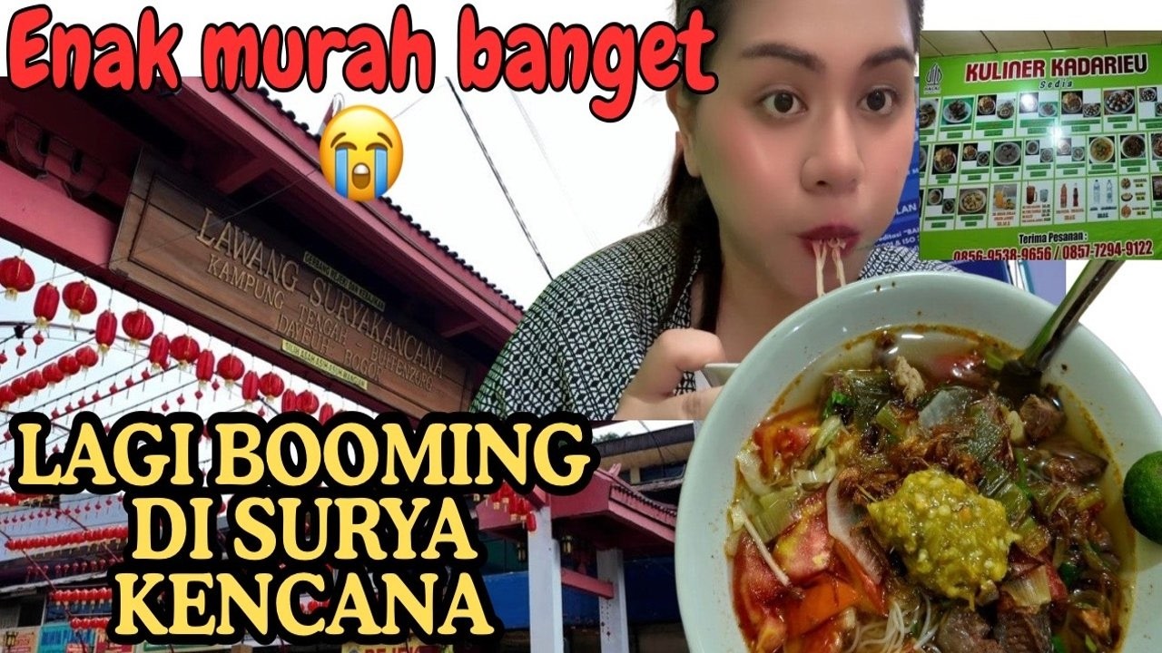 MAKANAN VIRAL DI SURYA KENCANA 😱 GILAAA ENAKKK BANGETTT PARAHHH