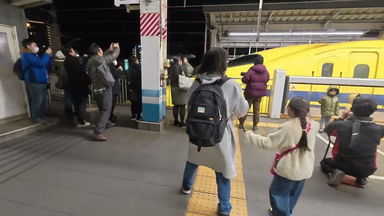 ドクターイエロー　駅員が激ギレ！
