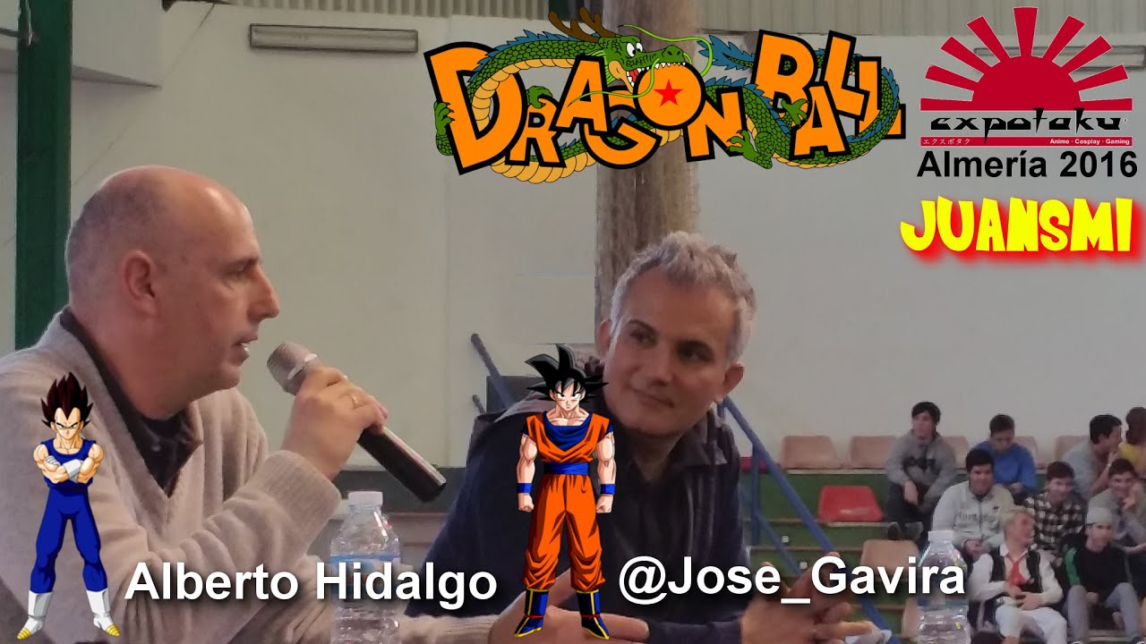 ExpOtaku Almería 2016 con José Gavira y Alberto Hidalgo