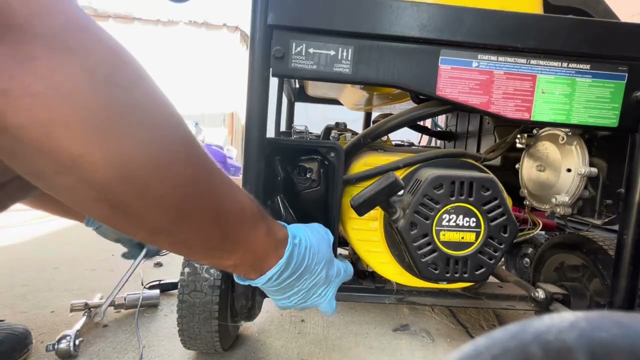 No prende generador Champion Dual fuel (reparación fácil y rápido)