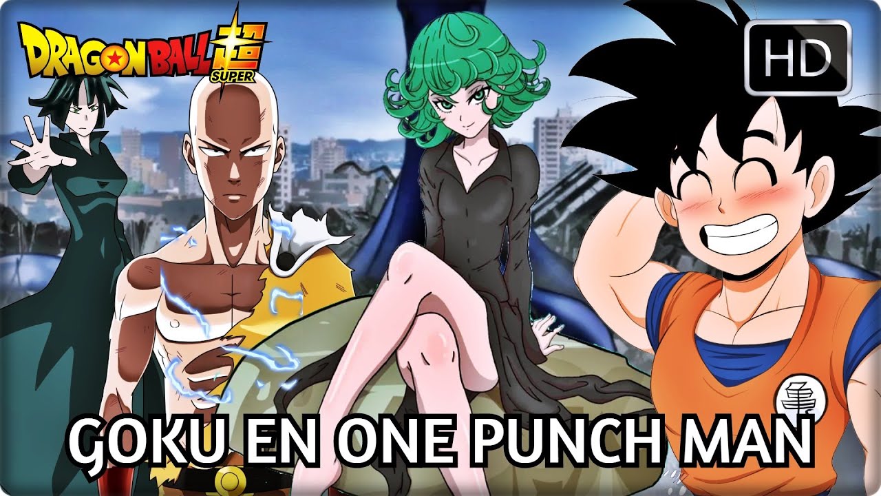 GOKU CAE EN ONE PUNCH MAN (PELÍCULA COMPLETA)