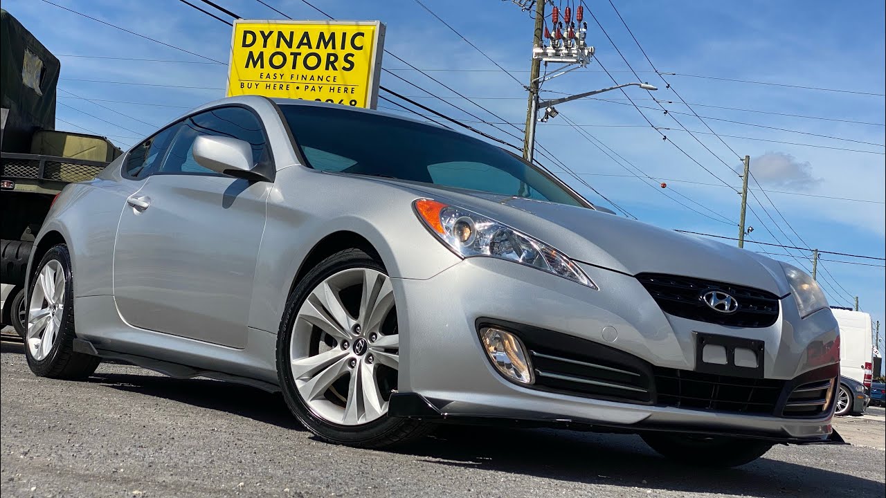 2010 Hyundai Genesis Coupe 3.8 L for sale overview test drive walk around cold start