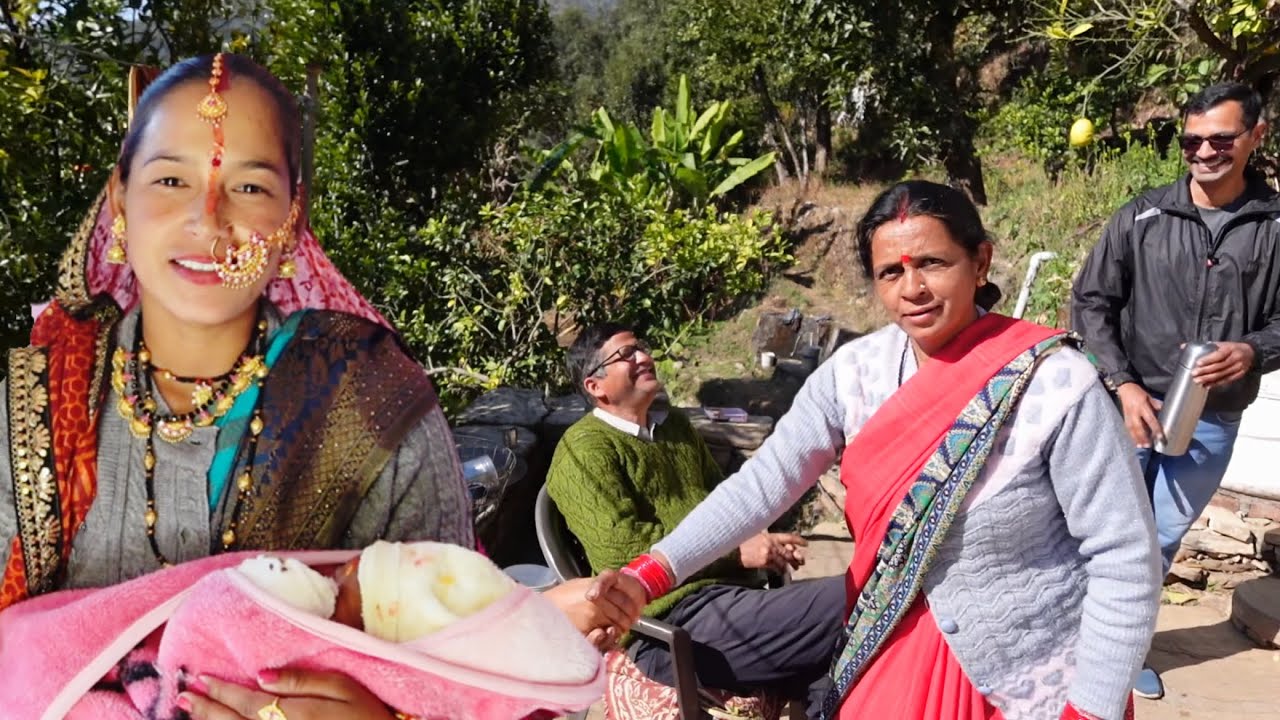 पहाड़ी नामकन पार्टी !! मम्मी ने जोश जोश मे खतरनाक कॉमेडी कर दी 😂😂