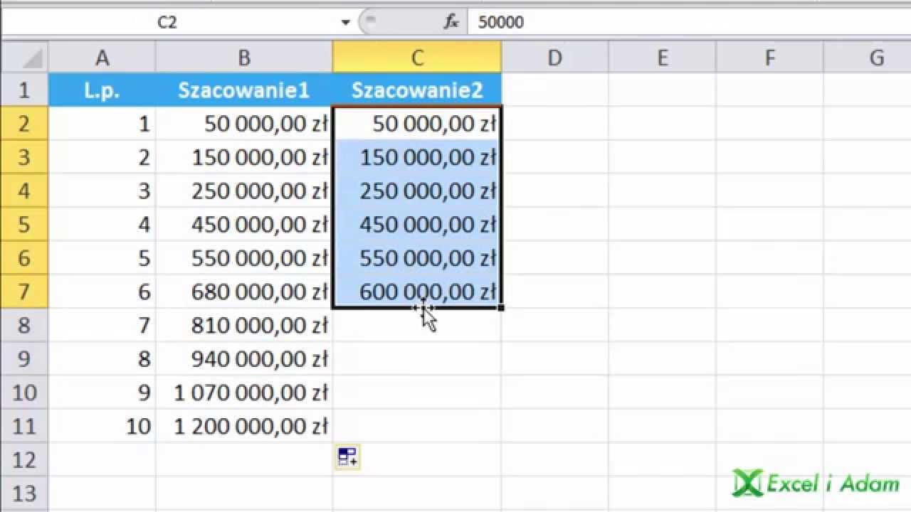 Excel - Szybkie szacowanie przyszłego przychodu - porada #218