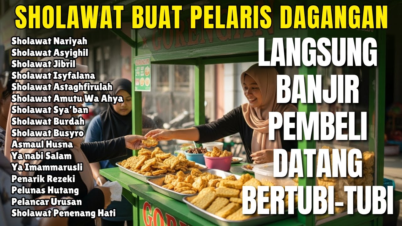 DIPUTAR DI TEMPAT USAHA DAGANGAN &' JANGAN TERKEJUT, LANGSUNG BANYAK YNG'' BELI DAGANGANMU