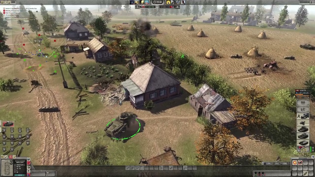 Men Of War Gameplay Comentado En Español Online Partida989