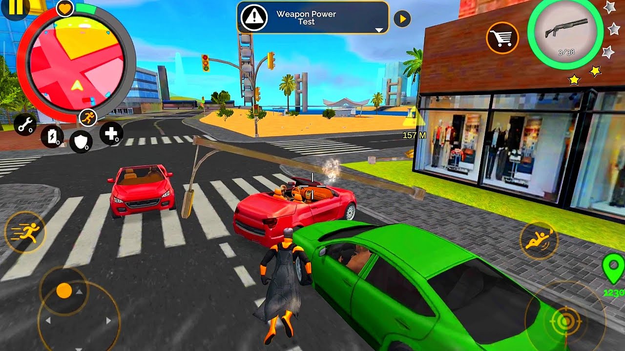 Superhero vs Police: battle for justice - 3D Android Game