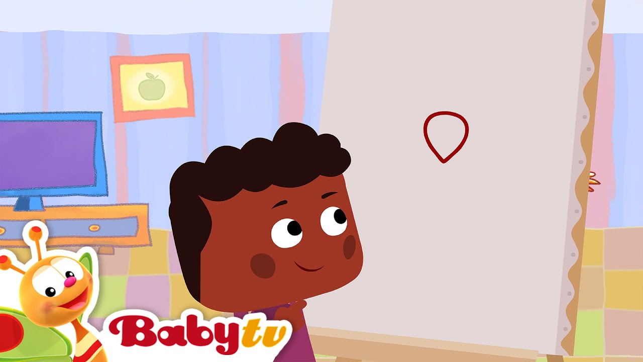 Pierre, o Pintor desenha uma Coruja 🦉 Arte para Crianças @BabyTVBR