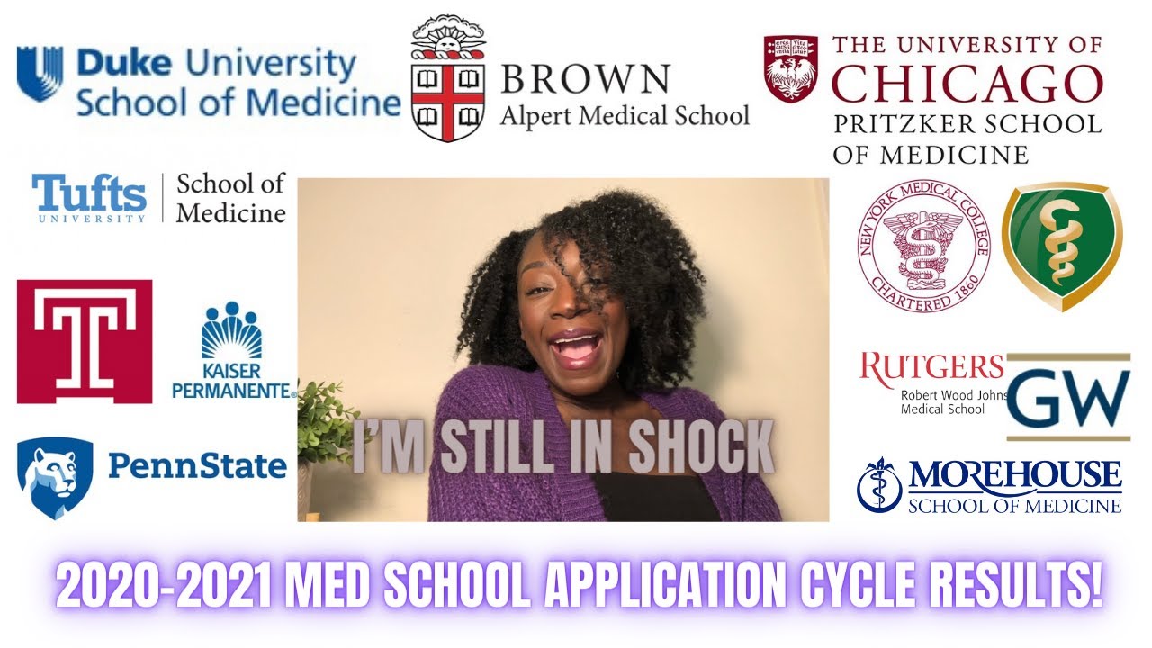 MED SCHOOL APPLICATION RESULTS | Every school I applied to, their decisions, and my reactions!