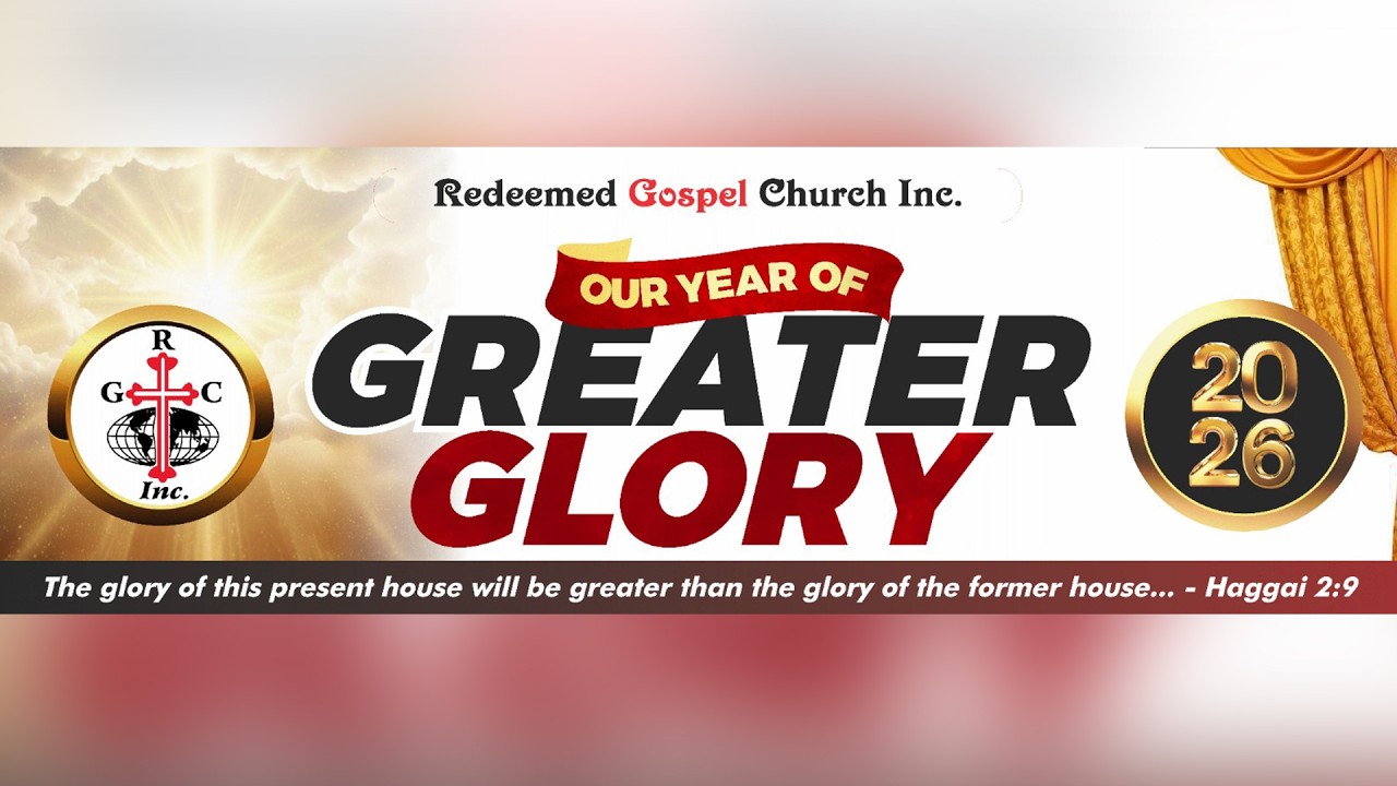 WELCOME TO RGCHQ||3RD SERVICE||1/3/2026.