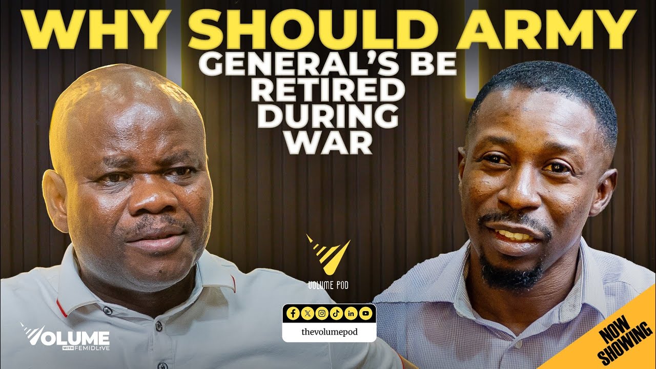 Nigeria at War, Army General's Retired | Coup in Africa | The Volume with FemiDlive 