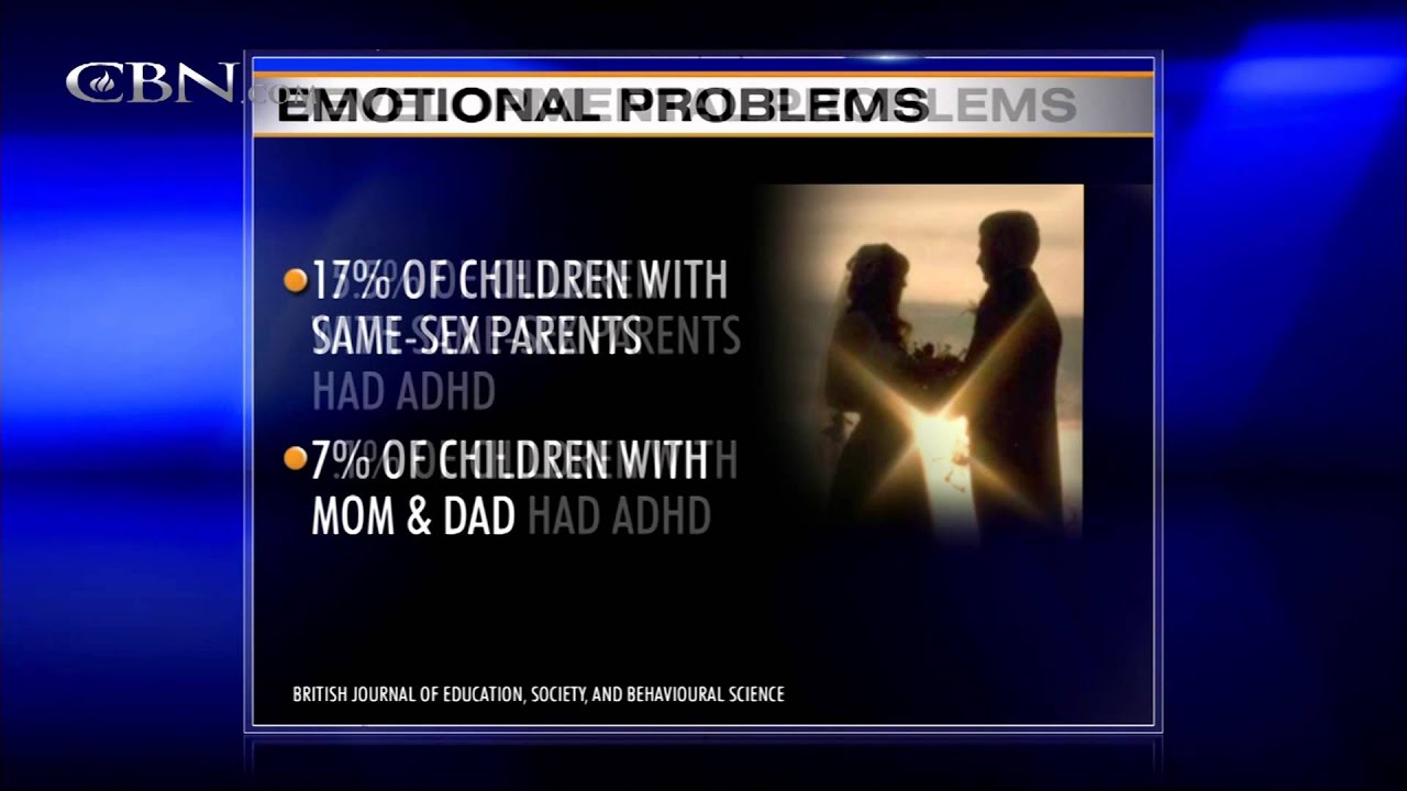 Mental Problems More Likely for Kids of Gay Parents