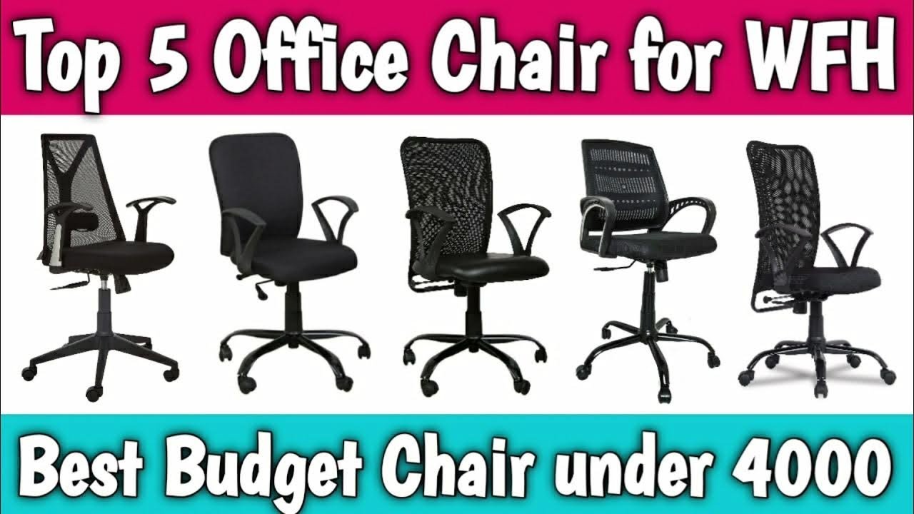 Best Office chair under 5000 🔥 Long Hour Sitting 🔥 Best Work From Home Chairs 🔥 Ergonomic Chair 🔥