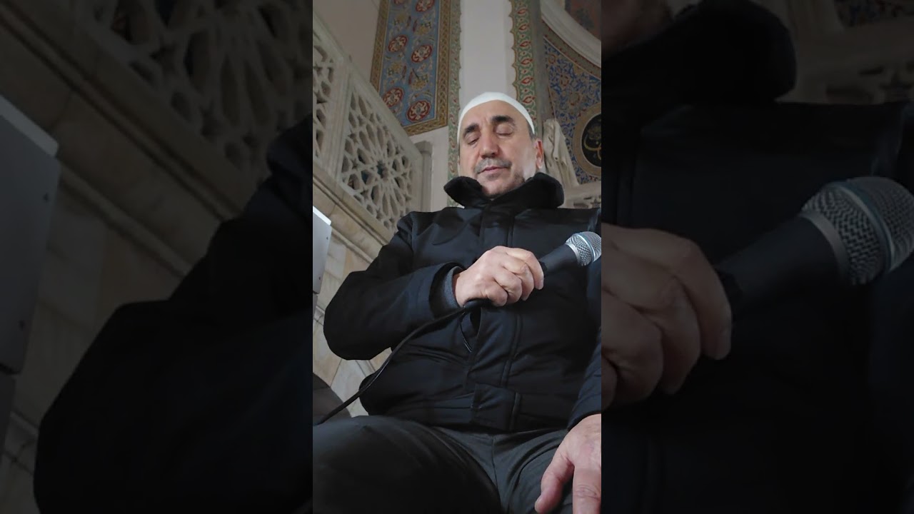 Cedidiye Camii Baş imamı İsmail Baş. Bakar 285 ve 286.ayetler