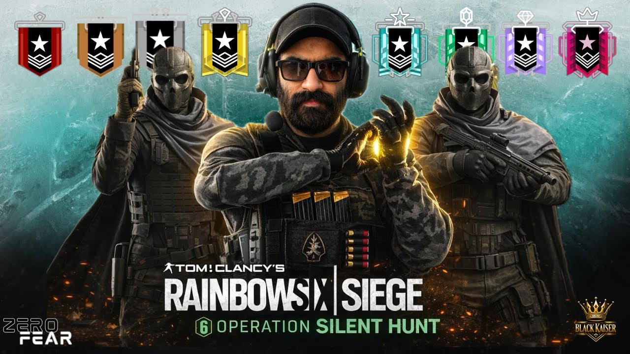 BLACK KAISER | Operation Silent Hunt |【Rainbow 6】