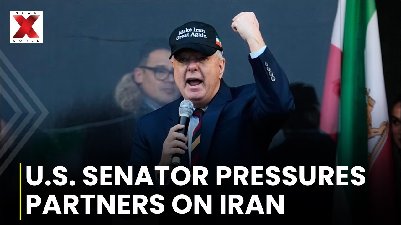 U.S. Senator Lindsey Graham Urges Allies To Back War Against Iran | NewsX World