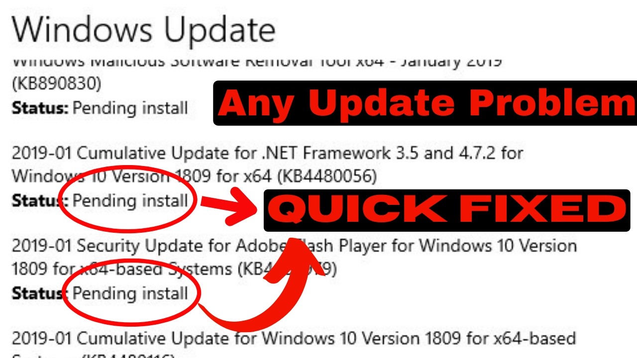 🔥 How to Fix Windows Update Installing Stuck on 0%, 15%, in Windows 10/11 🔥 Update Pending Install