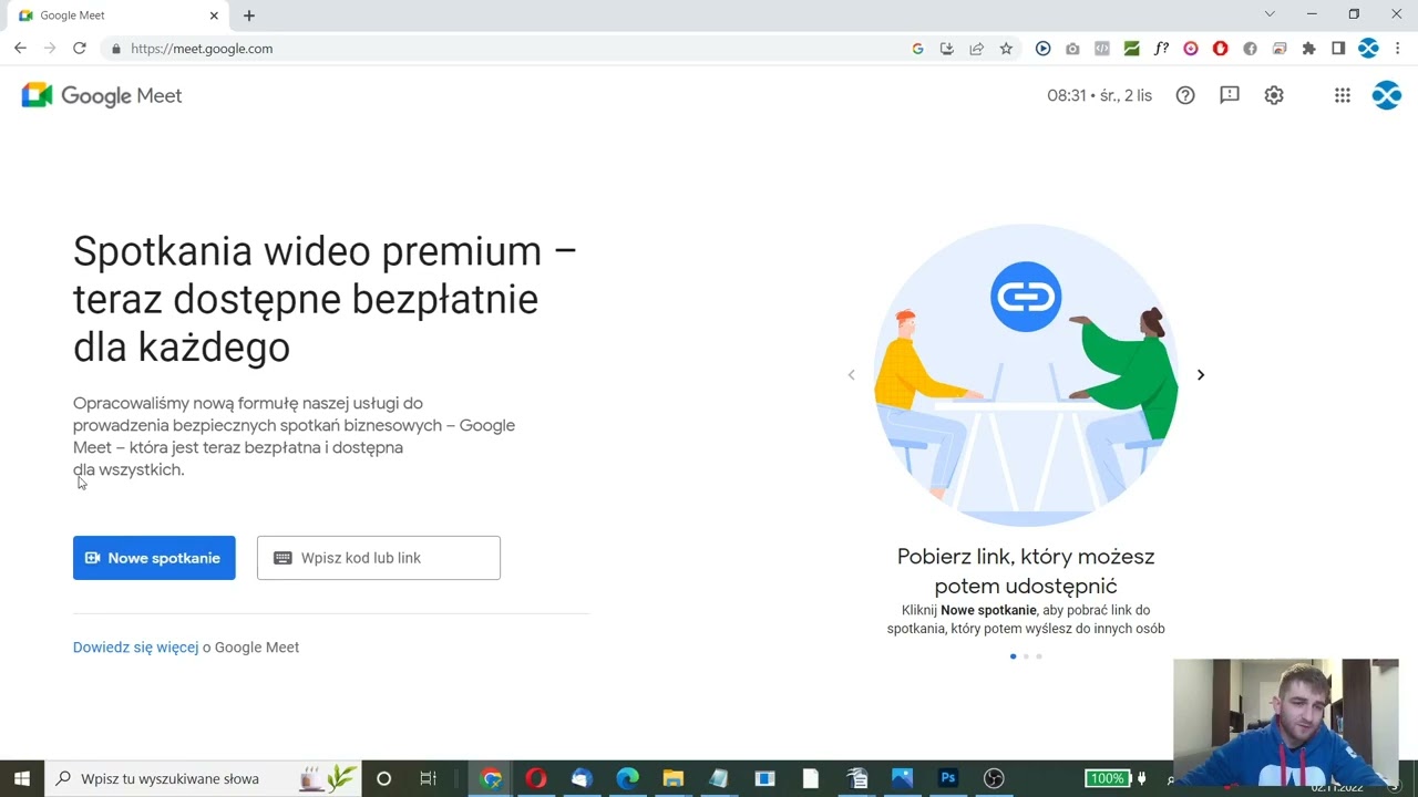 Jak Szybko Zrobić Spotkanie Online? Wideokonferencja Google Meet