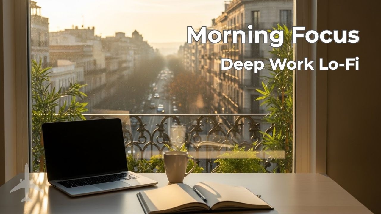 ☀️ Morning Desk Focus – Global Fusion Lo-Fi for Deep Work