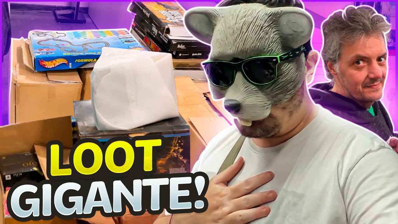RETRO VOLTOU COM LOOT GIGANTE DO TIOZÃO!
