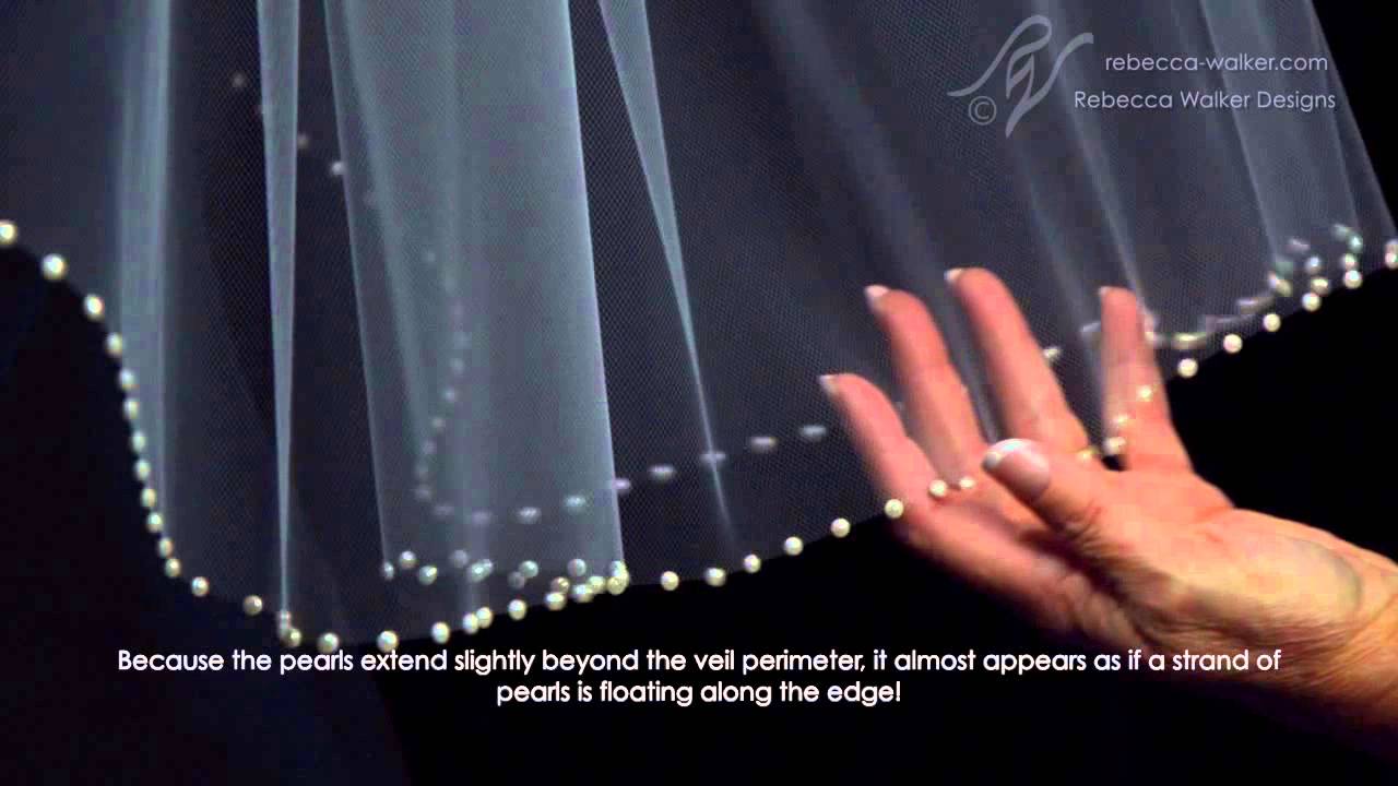 Pearl Veils Made with Swarovski Elements