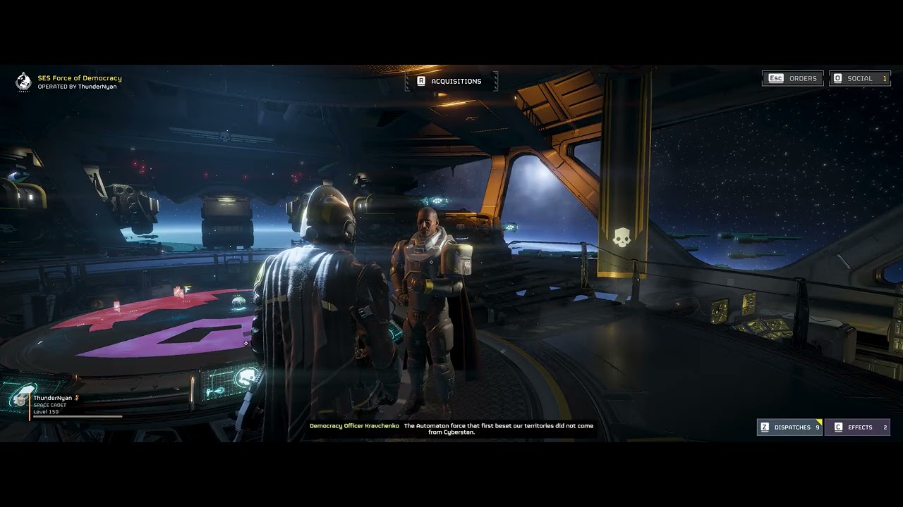 Cyberstan dialogue and mission prep