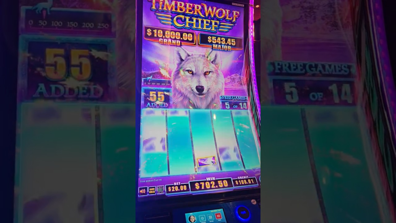 TIMBERWOLF CHIEF HANDPAY 