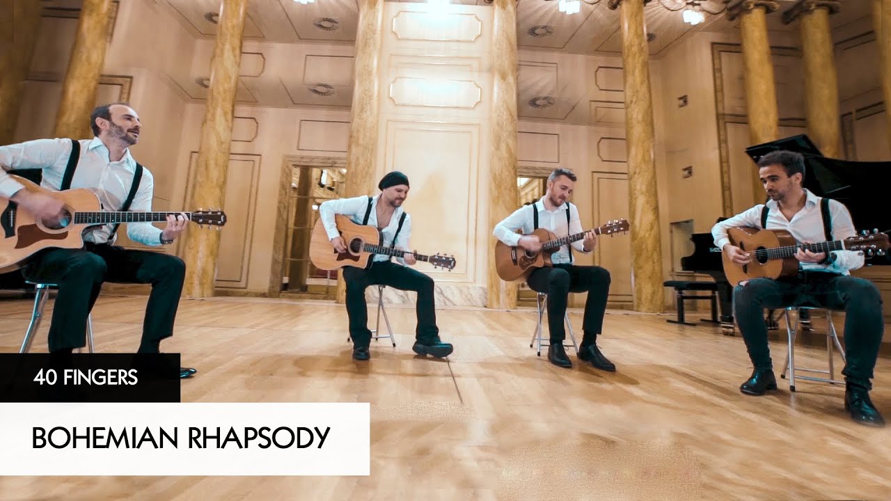 40 FINGERS - Bohemian Rhapsody - Queen (Official Video)