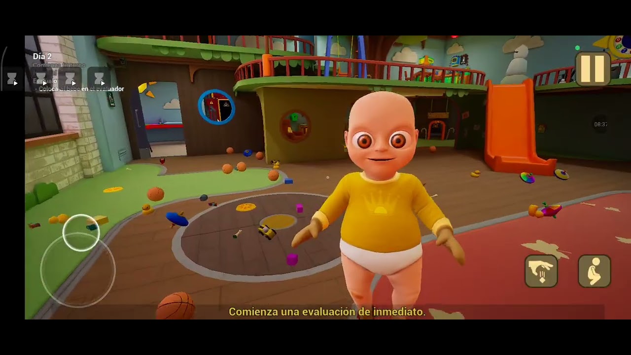 Jugando bebe amarillo!!