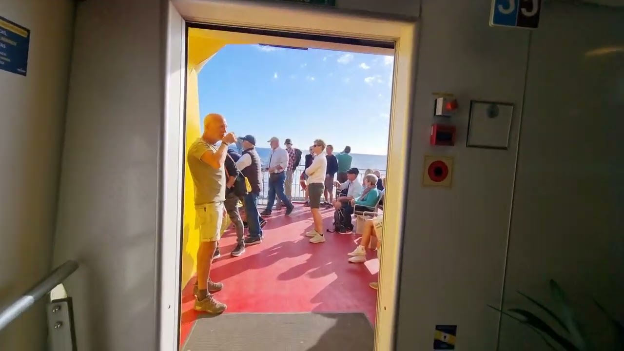 Inside Fred. Olsen Express ferry from Tenerife to La Gomera, 1st December 2022
