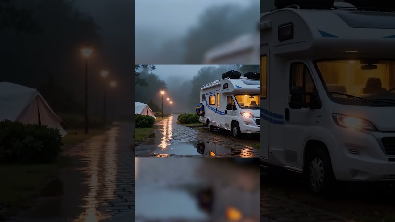 Rainy Day Vanlife 🌧️🚐 Cozy Camping in Nature